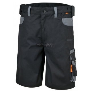 BETA Spodnie robocze krtkie, czarno szare model 7821, Seria Top Line, Rozmiar: XL
