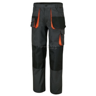 BETA Spodnie robocze ze wstawkami Oxford szare model 7900E Seria EASY, Rozmiar: S