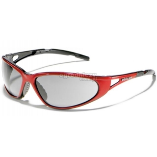SKYDDA Okulary ochronne ZEKLER Z101 3806, Oprawki: czerwone metalowe/czarne