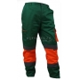 BETA Spodnie robocze ostrzegawcze o intensywnej widzialnoci, Kolor: Pomaraczowo Zielony, Rozmiar: XXXL