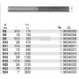BETA Szpilka do nakrtek napinajcych, gwint lewy, metaliczna model 8004NS, Rozmiar (mm): M6, Rozmiar (cal): 1/4, Maksymalne dopuszczalne statyczne obcienie robocze (kg): 160